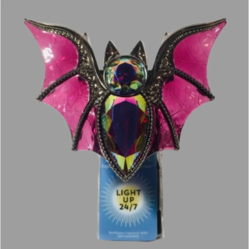 Bejeweled Bat Nightlight Wallflowers Fragrance Plug